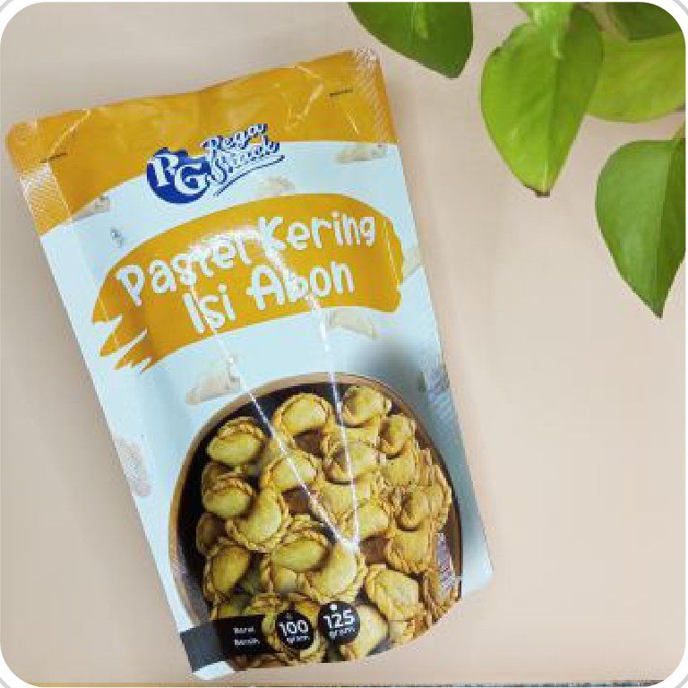 Pastel Kering Isi Abon